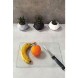 Cam Kesme Tahtası - Cam Kesme Tablası | Buzlu Cam | 20cm x 30cm