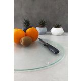 Cam Kesme Tahtası - Cam Kesme Tablası | Buzlu Cam | Çap32cm