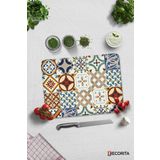 Cam Kesme Tahtası - Cam Kesme Tablası | Çini Desen | 30cm x 40cm