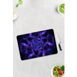 Cam Kesme Tahtası - Cam Kesme Tablası | Cosmos Desen | 30cm x 40cm