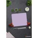 Cam Kesme Tahtası - Cam Kesme Tablası | Düz Renk - Lila | 29cm x 34cm