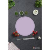 Cam Kesme Tahtası - Cam Kesme Tablası | Düz Renk - Lila | Çap32cm