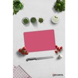 Cam Kesme Tahtası - Cam Kesme Tablası | Düz Renk - Neon Pembe | 20cm x 30cm