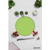 Cam Kesme Tahtası - Cam Kesme Tablası | Düz Renk - Neon Yeşil | Çap32cm