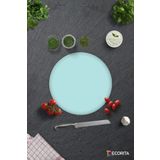 Cam Kesme Tahtası - Cam Kesme Tablası | Düz Renk - Pudra Mavi | Çap32cm
