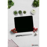 Cam Kesme Tahtası - Cam Kesme Tablası | Düz Renk - Siyah | 29cm x 34cm