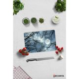 Cam Kesme Tahtası - Cam Kesme Tablası | Gece Desen | 20cm x 30cm