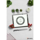Cam Kesme Tahtası - Cam Kesme Tablası | Good Food - Beyaz Fon | 29cm x 34cm
