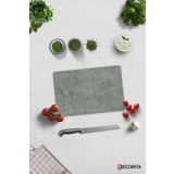 Cam Kesme Tahtası - Cam Kesme Tablası | Gri Mermer Görünümlü | 20cm x 30cm