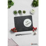 Cam Kesme Tahtası - Cam Kesme Tablası | Guten Appetit - Karatahta Görünümlü |29cm x 34cm