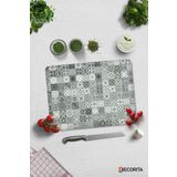 Cam Kesme Tahtası - Cam Kesme Tablası | Karakalem Çizim | 30cm x 40cm