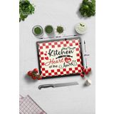 Cam Kesme Tahtası - Cam Kesme Tablası | Kitchen Heart | 29CM x 34CM