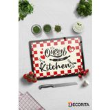 Cam Kesme Tahtası - Cam Kesme Tablası | Kitchen Queen | 30cm x 40cm