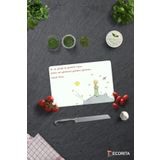 Cam Kesme Tahtası - Cam Kesme Tablası | Küçük Prens Desenli | 20cm x 30cm