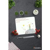 Cam Kesme Tahtası - Cam Kesme Tablası | Küçük Prens Desenli | 29cm x 34cm