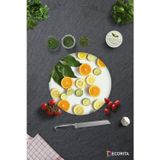 Cam Kesme Tahtası - Cam Kesme Tablası | Limon Desenli | Çap32cm