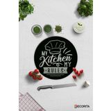 Cam Kesme Tahtası - Cam Kesme Tablası | My Kitchen My Rules | Çap32cm