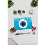 Cam Kesme Tahtası - Cam Kesme Tablası | Nazar Boncuğu | 20cm x 30cm