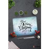 Cam Kesme Tahtası - Cam Kesme Tablası | New Years | 30cm x 40cm