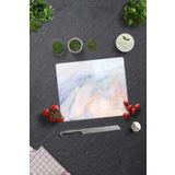 Cam Kesme Tahtası - Cam Kesme Tablası | Supreme Mermer Görünümlü | 29cm x 34cm