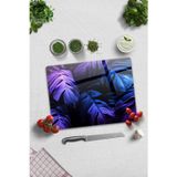 Cam Kesme Tahtası - Cam Kesme Tablası | Tropik Palmiye | 30cm x 40cm