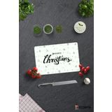 Cam Kesme Tahtası - Cam Kesme Tablası | Yeniyıl Temalı | 20cm x 30cm