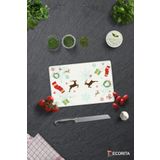 Cam Kesme Tahtası - Cam Kesme Tablası | Yılbaşı Temalı | 20cm x 30cm