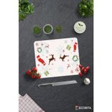 Cam Kesme Tahtası - Cam Kesme Tablası | Yılbaşı Temalı | 29cm x 34cm