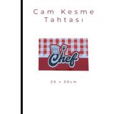 Cam Kesme Tahtası* Mutfak Tahtası Kare 20X30CM Chef - 20 x 30 cm