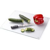 Cam Kesme Tahtası Panosu 25 x 35 Kırılmaya Isıya Çizilmeye Dayanıklı Boya Paleti Sunum Kesim Matı