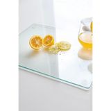 Cam Kesme Tahtası ve Sunum Tablası Natural Saydam 20 x 30 cm