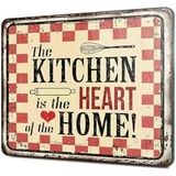 Cam Kesme Tahtası Ve Sunumluk My Kitchen Heart Desenli 20X30 Cm