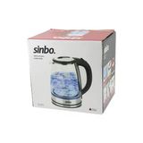 Cam Kettle Su Isıtıcısı 1.8Lt Gizli Rezidans 360° Dönebilme Özellik 1850-2200W Sk-8029 (5250)
