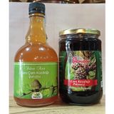 Çam Kozalak Şurubu 500 Ml+ Çam Kozalağı Pekmezi 800 Ml