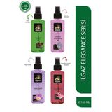 Çam & Lavanta & Safran Çiçeği & Japon Kiraz Çiçeği Kolonyası 150 Ml - Elegance Series 4'Lü Kolonya Seti