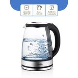 Cam - Ledli Kettle 1.8Lt Gizli Rezistans - 360 Derece Gövde 1500W Sk-8033 (5047)