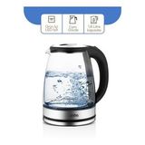 CAM - LEDLİ KETTLE 1.8LT GİZLİ REZİSTANS - KABLOSUZ 360 DERECE GÖVDE 1500W SK-8033 (5343)