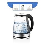 CAM - LEDLİ KETTLE 1.8LT GİZLİ REZİSTANS - KABLOSUZ 360 DERECE GÖVDE 1500W SK-8033 (5680)