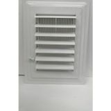 CAM MENFEZCİM PLASTİK MENFEZ 50X50 CM BANYO / WC HAVALANDIRMA MENFEZ