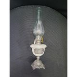 Cam Metal Gaz Lambası Vintage 30x7 cm