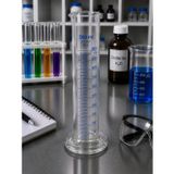 Cam Mezür 500 ml Uzun Form A Kalite Borosilikat Laboratuvara Uygun 1 Adet