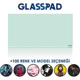 Cam Mouse Pad - Mint - Premium Temperli Cam - 80X40 cm [large]