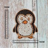 Cam Mozaik Sanat Seti Kendin Yap Dıy Mozaik Penguen Tablo Çocuk Etkinlik Hobi ve Sanat Seti