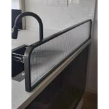 Cam Oda Bölücü Ofis Bölme Temperli Cam Paneller Masa Bölücüler Paneller Bölmeler, Masa Bölücüler Tezgah bölümleri Panel Gizlilik Ekranı Şeffaf bölme Restoran Oturma P