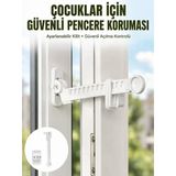 Cam Pencere Açılma Kilidi Kolay Montaj 3’Lü Yeni Nesil