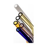 Cam Pipet 8 x 200 Mm Renkli Eğimli 6 Lı + Fırça Set