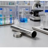 Cam Pipet Kutusu 8 cm Boy 26 cm Paslanmaz Çelik
