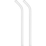 Cam Pipet Set Bükülebilir, Temizleme Fırçalı Çevre Dostu, Tekrar Kullanılabilir, Dayanıklı - Çok Renkli - Genel