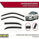 Cam Rüzgarlığı Niken Kromlu Hyundai I20 2015-2020 4lü