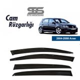 Cam Rüzgarlığı Volkswagen Golf 5 2004-2008 Mügen Tip Piano Black (STS OTO AKSESUAR)